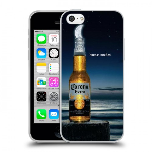 Дизайнерский пластиковый чехол для Iphone 5c Corona