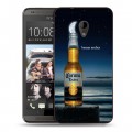 Дизайнерский пластиковый чехол для HTC Desire 700 Corona