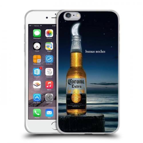 Дизайнерский силиконовый чехол для Iphone 6 Plus/6s Plus Corona