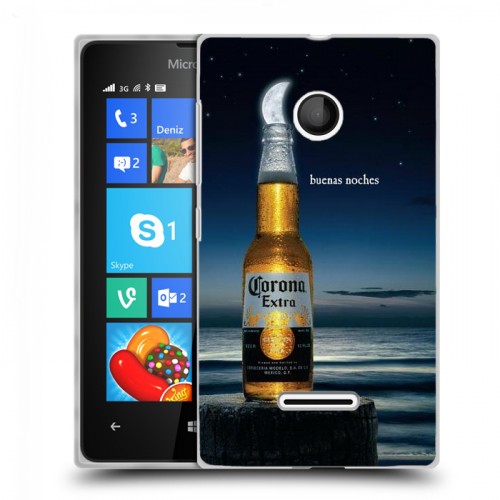 Дизайнерский пластиковый чехол для Microsoft Lumia 435 Corona