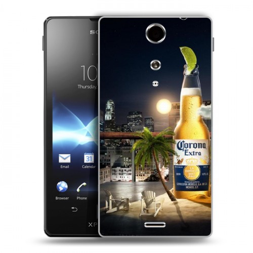 Дизайнерский пластиковый чехол для Sony Xperia TX Corona