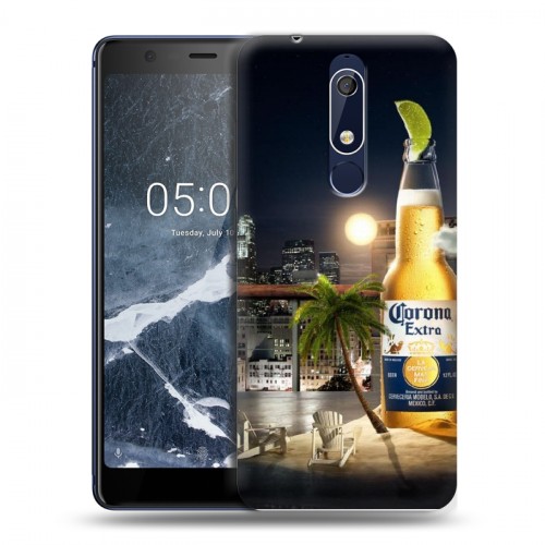 Дизайнерский пластиковый чехол для Nokia 5.1 Corona