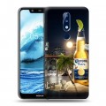 Дизайнерский силиконовый чехол для Nokia 5.1 Plus Corona