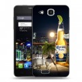 Дизайнерский пластиковый чехол для Alcatel One Touch Idol Ultra Corona