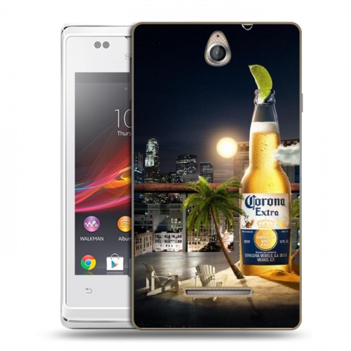 Дизайнерский пластиковый чехол для Sony Xperia E Corona