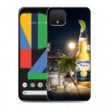 Дизайнерский пластиковый чехол для Google Pixel 4 Corona