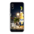 Дизайнерский силиконовый с усиленными углами чехол для Xiaomi RedMi 9A Corona