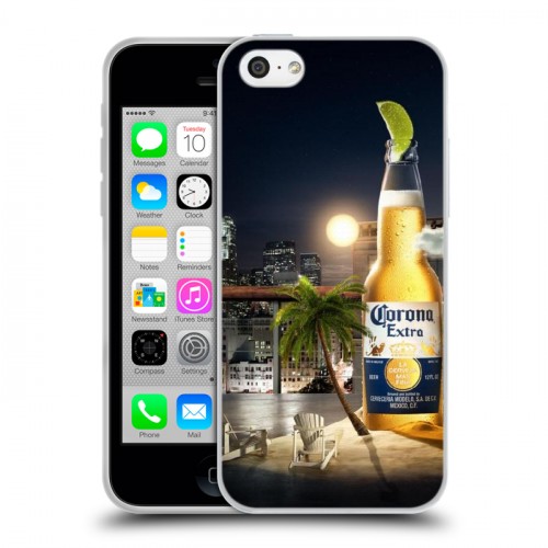 Дизайнерский пластиковый чехол для Iphone 5c Corona