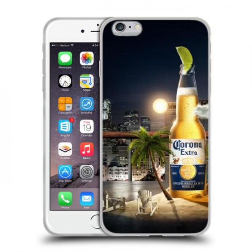 Дизайнерский силиконовый чехол для Iphone 6 Plus/6s Plus Corona