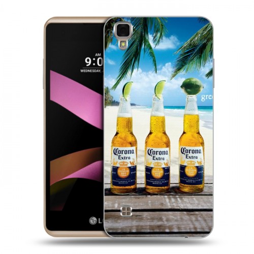 Дизайнерский пластиковый чехол для LG X Style Corona