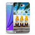 Дизайнерский пластиковый чехол для Samsung Galaxy Note 2 Corona