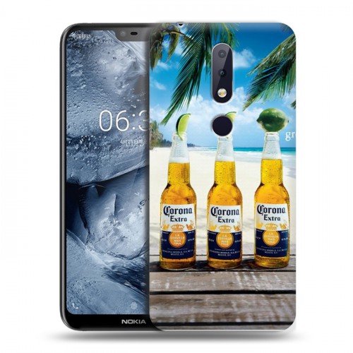 Дизайнерский пластиковый чехол для Nokia 6.1 Plus Corona