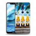 Дизайнерский силиконовый чехол для Nokia 5.1 Plus Corona