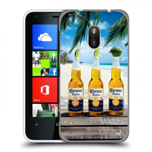 Дизайнерский пластиковый чехол для Nokia Lumia 620 Corona