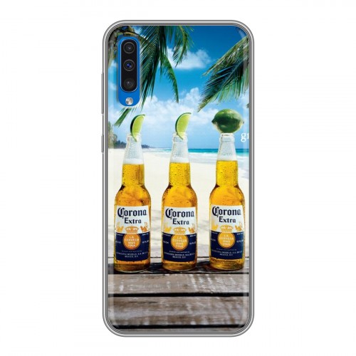 Дизайнерский силиконовый чехол для Samsung Galaxy A50 Corona