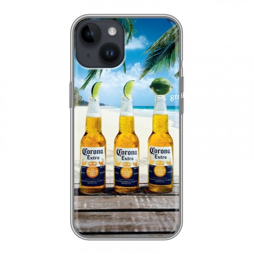 Дизайнерский пластиковый чехол для Iphone 14 Corona