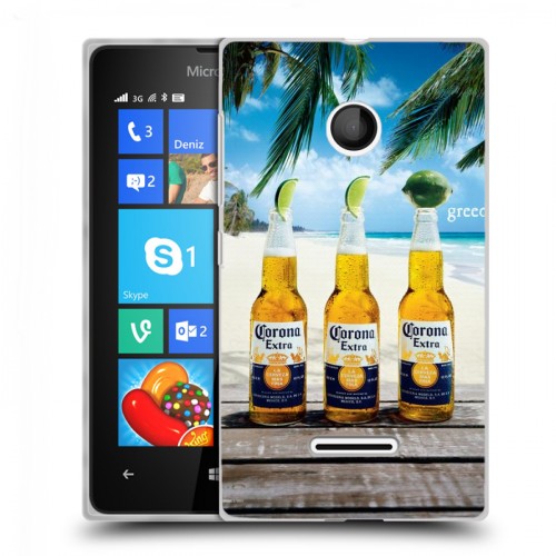 Дизайнерский пластиковый чехол для Microsoft Lumia 435 Corona