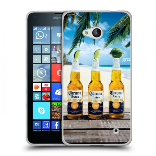 Дизайнерский силиконовый чехол для Microsoft Lumia 640 Corona