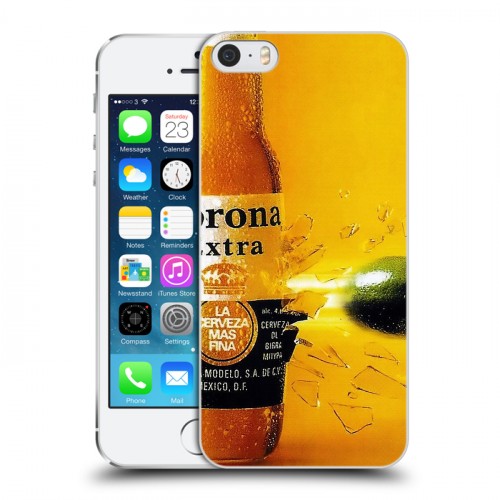 Дизайнерский пластиковый чехол для Iphone 5s Corona