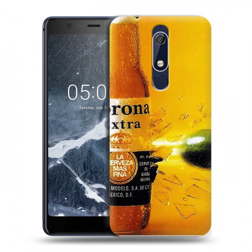 Дизайнерский пластиковый чехол для Nokia 5.1 Corona