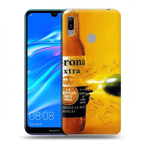 Дизайнерский пластиковый чехол для Huawei Y6 (2019) Corona