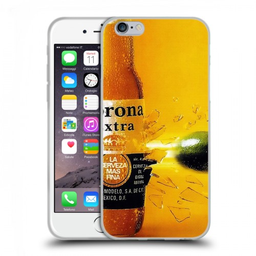 Дизайнерский пластиковый чехол для Iphone 6/6s Corona