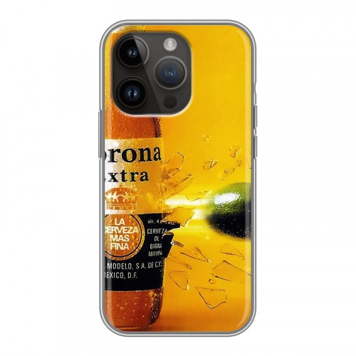Дизайнерский силиконовый чехол для Iphone 14 Pro Corona