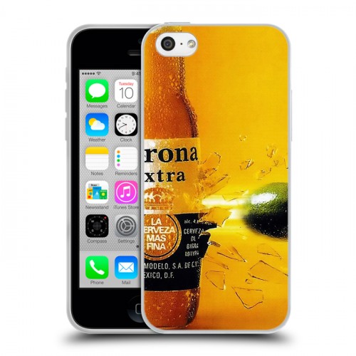 Дизайнерский пластиковый чехол для Iphone 5c Corona