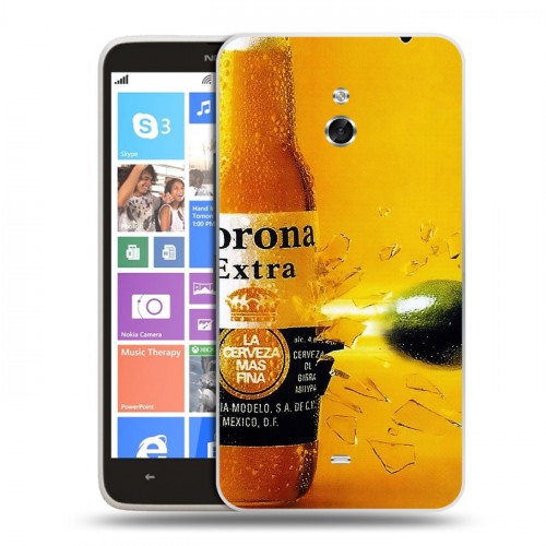 Дизайнерский пластиковый чехол для Nokia Lumia 1320 Corona