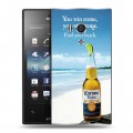 Дизайнерский пластиковый чехол для Sony Xperia acro S Corona