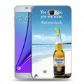 Дизайнерский пластиковый чехол для Samsung Galaxy Note 2 Corona