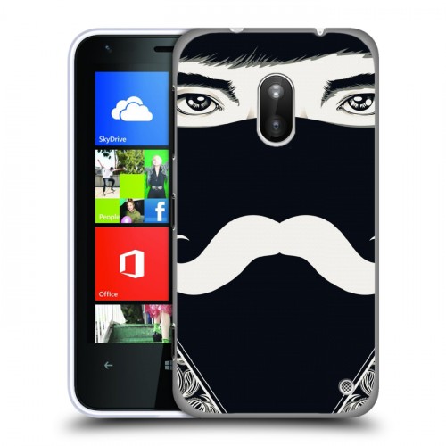 Дизайнерский пластиковый чехол для Nokia Lumia 620 Маски Black White