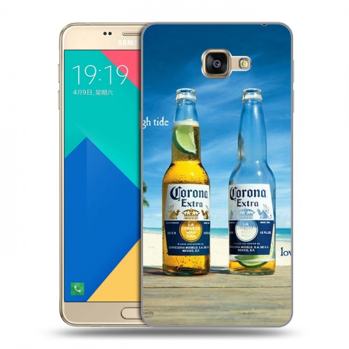 Дизайнерский пластиковый чехол для Samsung Galaxy A9 Corona
