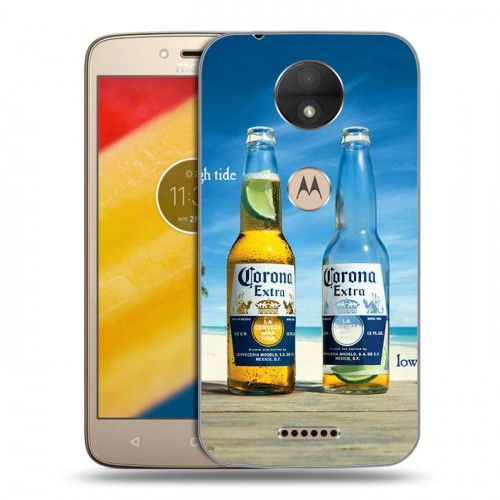 Дизайнерский пластиковый чехол для Motorola Moto C Corona