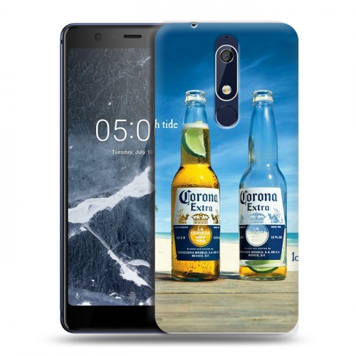 Дизайнерский пластиковый чехол для Nokia 5.1 Corona