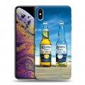 Дизайнерский силиконовый чехол для Iphone Xs Max Corona