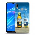 Дизайнерский пластиковый чехол для Huawei Y6 (2019) Corona