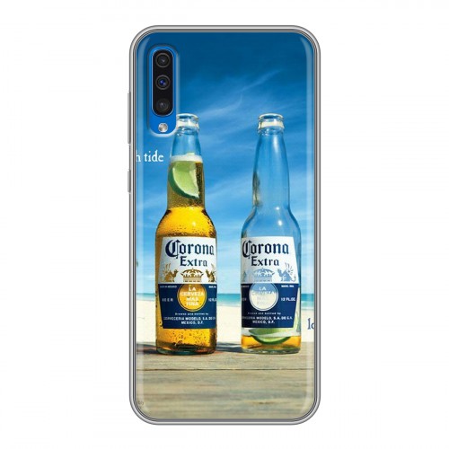 Дизайнерский силиконовый чехол для Samsung Galaxy A50 Corona