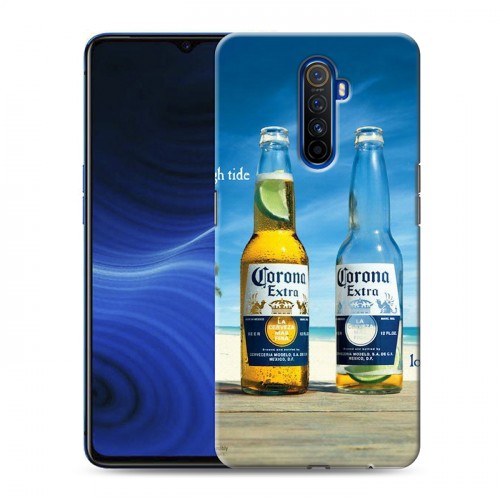 Дизайнерский силиконовый с усиленными углами чехол для Realme X2 Pro Corona