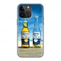 Дизайнерский силиконовый чехол для Iphone 14 Pro Max Corona