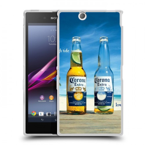 Дизайнерский пластиковый чехол для Sony Xperia Z Ultra  Corona