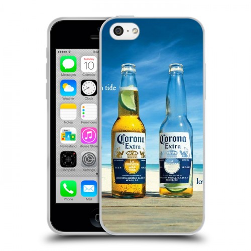 Дизайнерский пластиковый чехол для Iphone 5c Corona