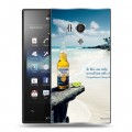 Дизайнерский пластиковый чехол для Sony Xperia acro S Corona