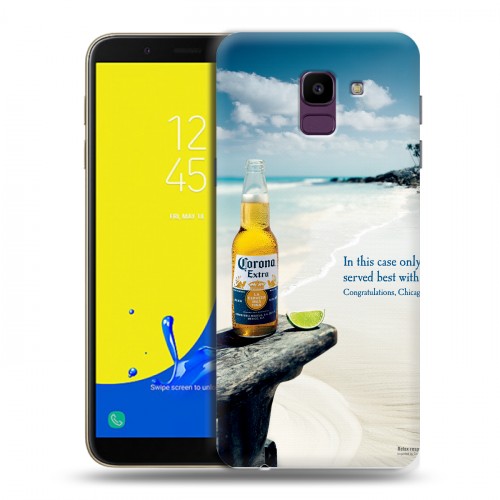 Дизайнерский пластиковый чехол для Samsung Galaxy J6 Corona