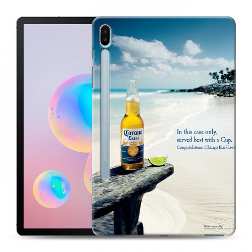 Дизайнерский пластиковый чехол для Samsung Galaxy Tab S6 Corona