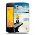 Дизайнерский пластиковый чехол для LG Google Nexus 4 Corona