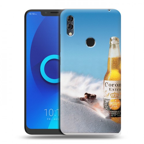 Дизайнерский силиконовый чехол для Alcatel 5V Corona