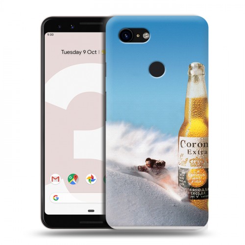 Дизайнерский пластиковый чехол для Google Pixel 3 Corona