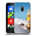 Дизайнерский пластиковый чехол для Nokia Lumia 620 Corona