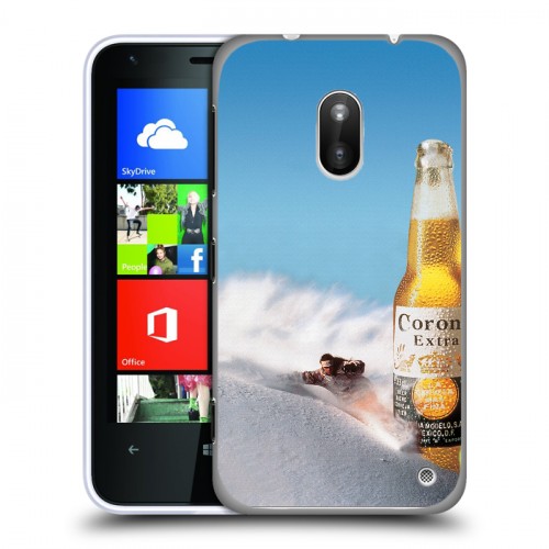 Дизайнерский пластиковый чехол для Nokia Lumia 620 Corona